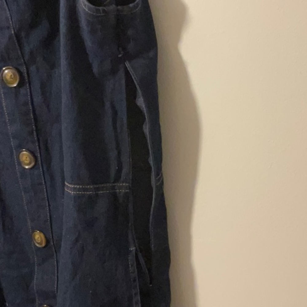 Anne Klein Midnight Blue Sleeveless Midi Dress - Picture 3 of 3